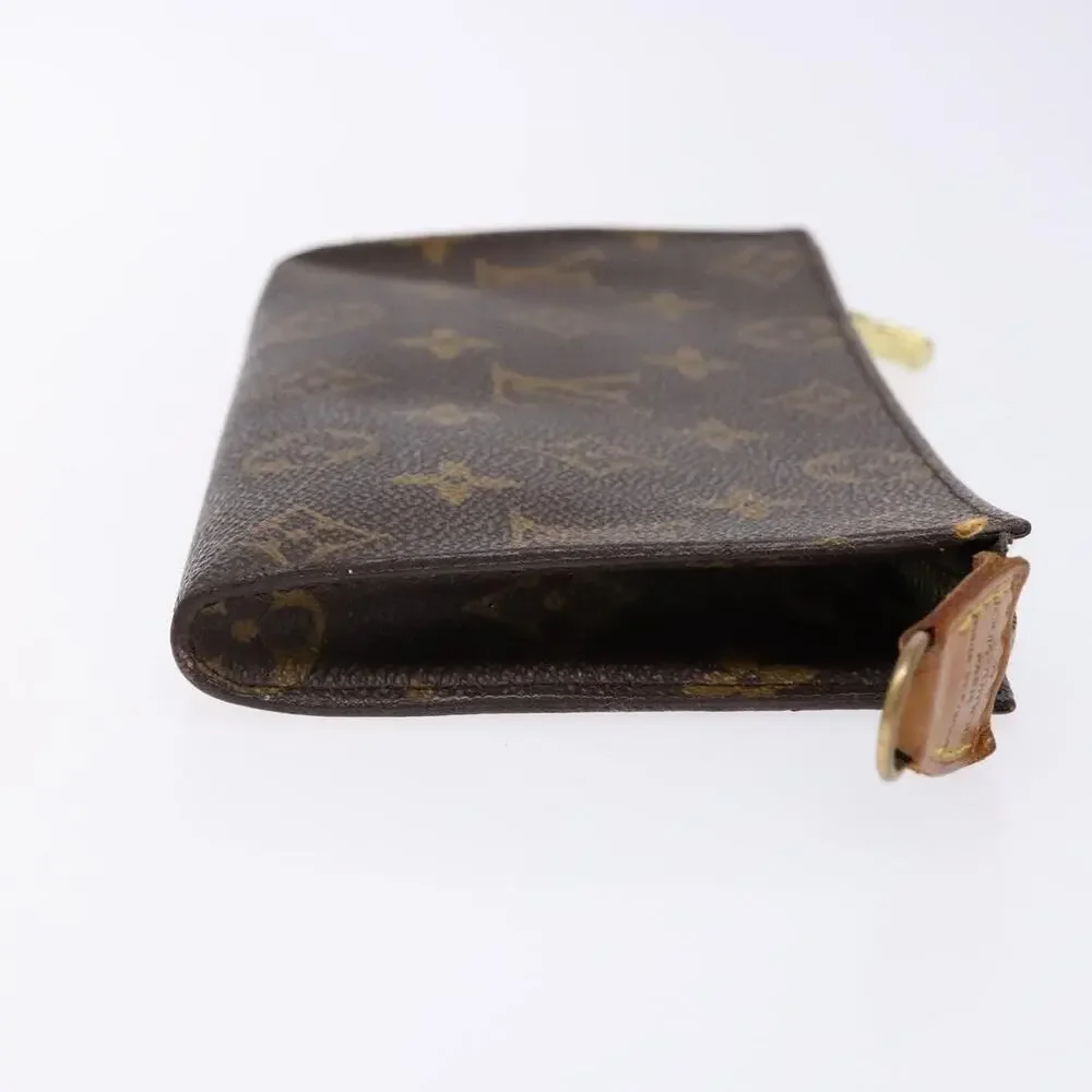 Louis Vuitton Monogram Bucket GM Accessory Pouch Brown
